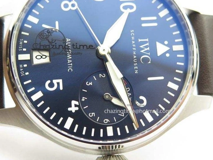 MIROTIME 0114 EasyCare Big Pilot Real PR IW500916 2016 “Le Petit Prince” ZF Best Edition On Brown Leather Strap A 7292